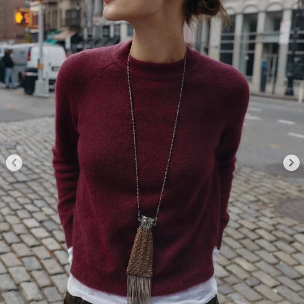 Zara Basic Knit Sweater Size Small. - image 4